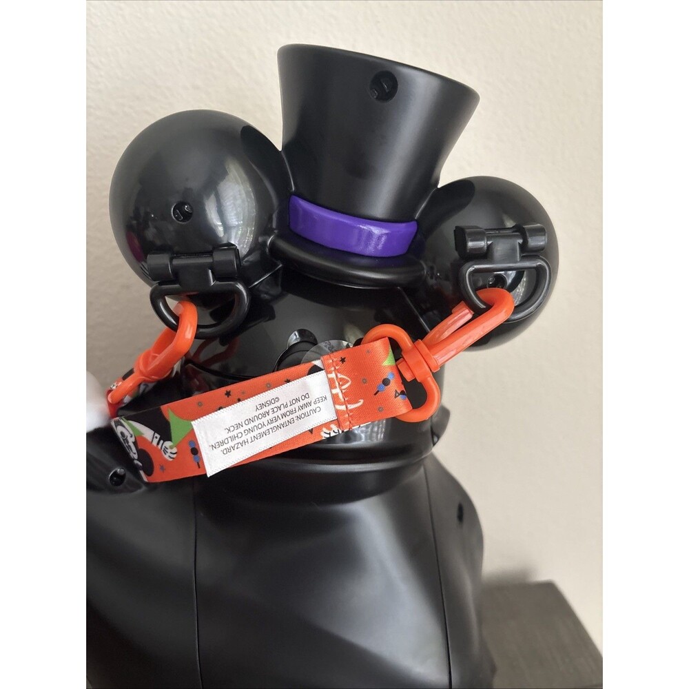 Disney Parks 2026 Halloween Vampire Mickey Mouse Pumpkin Popcorn Bucket New - Picture 9 of 13